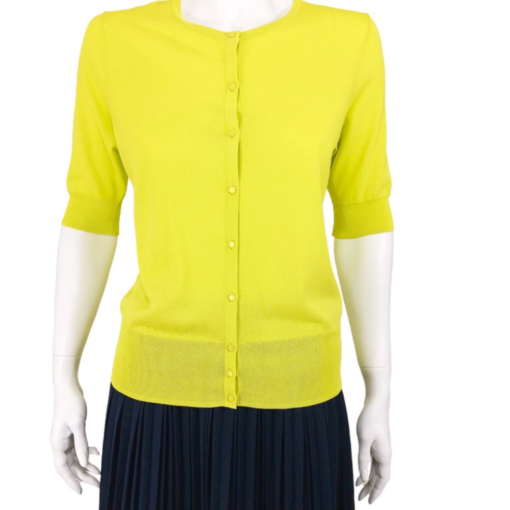 Ann Taylor Short Sleeve Cardigan